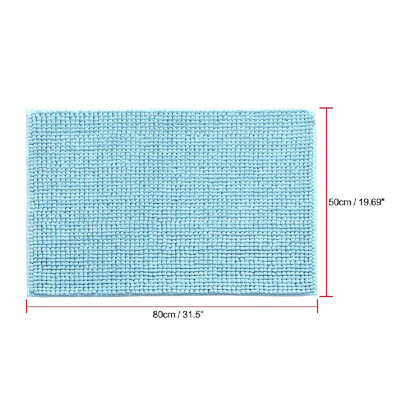 

Microfiber Rugs Chenille Floor Mat Carpet Soft Indoor Washable Bathroom Floor Mat Dining Room Home Bedroom Carpet Anti-slip Machin