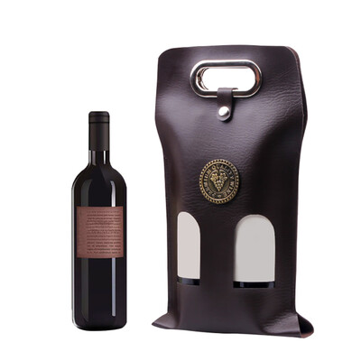 

〖Follure〗Wine Bags Of Wine Gift Boxes Red Wine Collapsible Leather Gift Bag