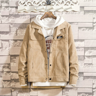

Gobestart Mens Causal Long Sleeve Loose Coat Buttons Chest Pocket Outdoor Tops