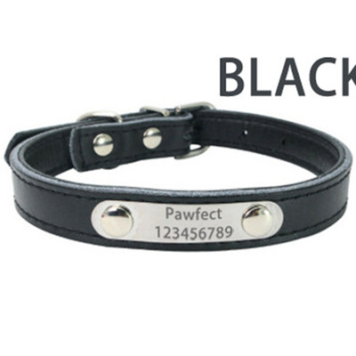 

Reflective Personalized Dog Collars Custom Pet Puppy Cat ID Collar Tag Useful