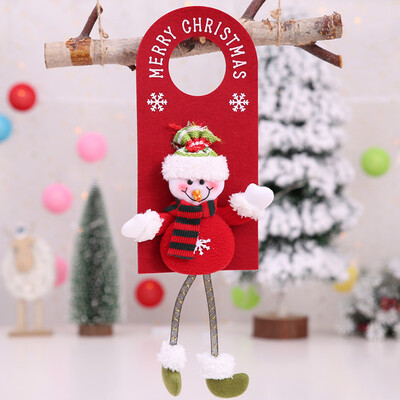 

〖Follure〗Santa Claus Snowman Reindeer Christmas Ornaments Home Door Decoration