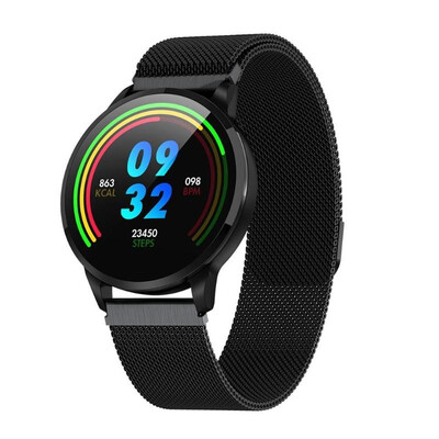 

S16 Heart Rate Blood Pressure Monitor IP67 Smart Watch Fitness Tracker Band