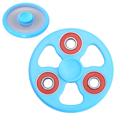 

New round handle hand fidget spinner finger gyro finger decompression round