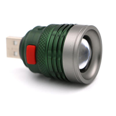 

Aluminum Alloy USB Mini Flashlight Fill Light Super Bright Light For Book Reading