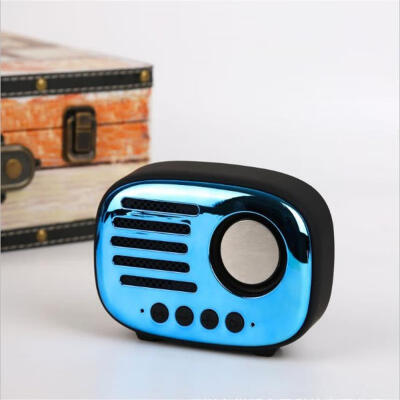 

A4 Retro Style Mini Wireless Bluetooth Speaker FM Radio Audio Portable Outdoor Speaker