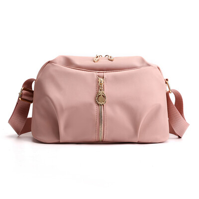

Recreational Single Shoulder Bag Women Korean Edition Fashionable Individual Style Slant Bag Oxford Light Canvas Bag