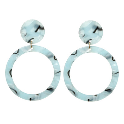 

Womens Earrings Fashion Korea Acrylic Leopard Pattern Bohemian Charm Geometric Drop Earrings for Girls Jewelry Gifts 2019 New