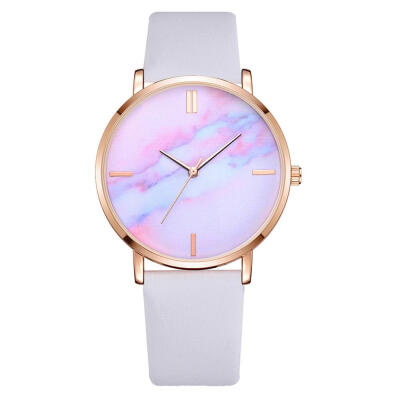 

Lvpai Brand Women Watches Luxury Leather Strip Marble Dial Dress Wristwatch Ladies Gift Quartz Clock Relogio feminino