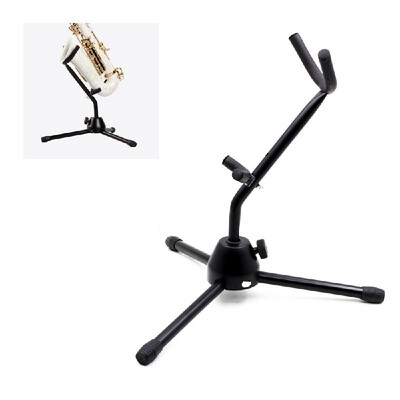 

Tripod Holder Stand Metal Leg Detachable Portable Foldable for TenorAlto Sax Saxophone