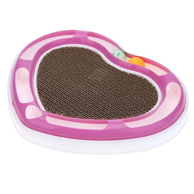 

Pet Dog Ball Heart-shaped Toys Funny Cat Grab Plate Interactive Chew Toys