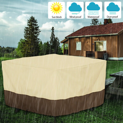 

Classic Accessories Veranda Square Patio Table Cover Home Waterproof Dustproof Covers Kitchen Aid Chair Covers Table Cloth Set