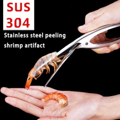 

Stainless Steel Prawn Peeler Shrimp Dining Artifact Peel Device Pliers Tools Kitchen Gadgets