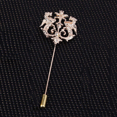 

Hollow Suit Pins Lion Lapel Pins Stick Hollow Brooch Pins Lapel Jewelry Wedding Brooch