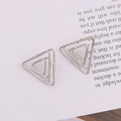 

Hot Sale Round Triangle Heart Drop Earrings Green Color Wire Spiral Earrings Metal Maze Exaggerated Party Jewelry Pendientes