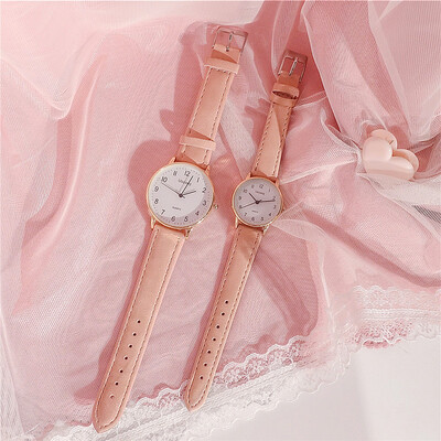 

Ancient style watch Chinese style female student ins cherry pollen girl lovely college wind best friend belt quartz
