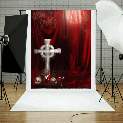 

Toponeto Halloween Backdrops Pumpkin Vinyl 3x5FT Lantern Background Photography Studio A