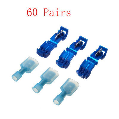 

〖Follure〗20 Pairs Quick Lock Splice Wire Connector Terminal Crimp Clip Car Wiring Cable