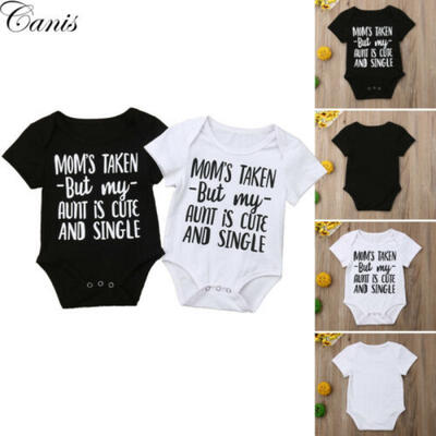 

USA Newborn Infant Kid Baby Boy Girl Summer Romper Jumpsuit Playsuit Clothes Set