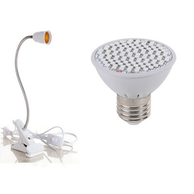 

Full Spectrum LED Grow Light E27 Plant Lamp With Clip For Greenhouse Hydroponic Vegetable Flower