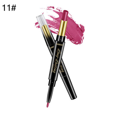 

2 in 1 Double Ended Rotary Long Lasting Matte Lip Liner Lipstick Makeup Cosmetic