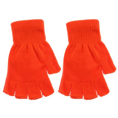 

Unisex Winter Warm Knitted Fingerless Half Finger Gloves Fingerlose Halbe Finger Warme Stricken