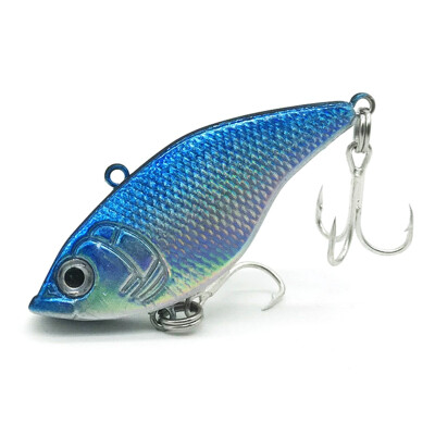 

New Hot Hard VIB Lures 5CM Fishing Bait Treble Hooks 3D Fishing Eyes Crankbait Vibe Sinking Lure Fishing Tackle