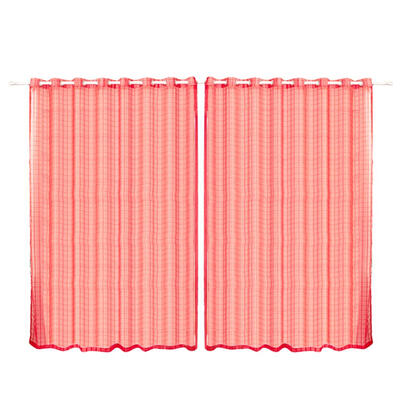 

Gezitelilun Window Screens Transparent Curtains Punch Style for Living Room