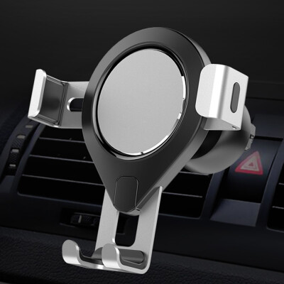 

Universal Car Gravity Mobile Phone Holder Air Vent GPS Metal Mount 360 Degree