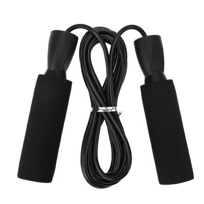 

3m984ft Bearing Fitness Skipping Jump Rope with Foam Handle