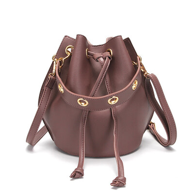 

Brand Fashion Leather Bucket Bags for Women 2019 Female Small Travel Shoulder Bag Ladies Hand Bag Crossbody Pack Messenger Pouch