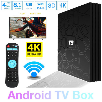 

T9 Network Set-top Box TV BOX Network HD Player Set-top Box RK3328 Quad Core