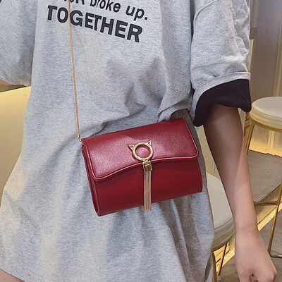 

Ins net red forest bag female bag 2019 new wild gas chain bag summer small fresh messenger bag