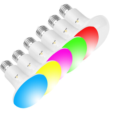 

EXUP 10 W R80 BR30 E26 E27 LED Smart Bulbs SMD 5730 Wifi App control