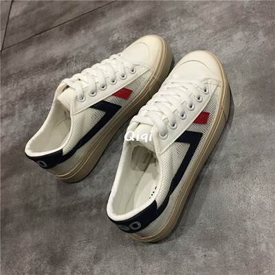 

South Korea ulzzang female student Korean version 2019 canvas shoes female Joker board shoes original style