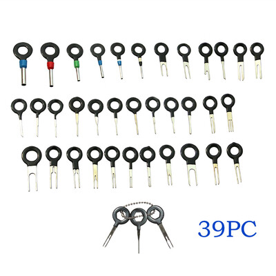 

〖Follure〗39PC Wire Terminal Removal Tool Car Electrical Wiring Crimp Connector Pin Kit