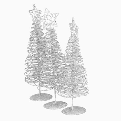 

Tailored Christmas Ornament Bar Christmas Mini Iron Trees Scenery Set Trees