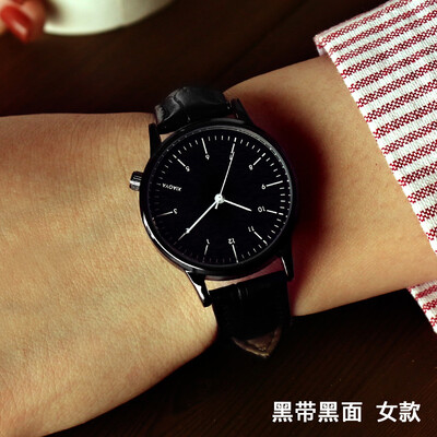

Womens watch waterproof fashion models 2019 new Korean version of the trend of simple Sen large dial mens watch couple watches
