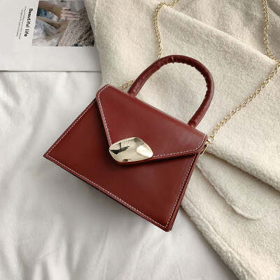 

Ins super fire small bag female 2019 new simple female bag Korean fashion handbag casual wild Messenger bag