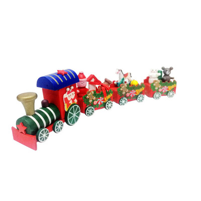 

Tailored Xmas Wooden Train Kids Favor Christmas Gifts Hanging Ornament Tree Decorations