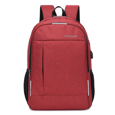 

Casual backpack mens usb charging anti-theft backpack in school bag computer backpack