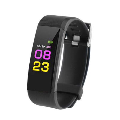 

Color LCD Screen 115 Plus Smart Bracelet Fitness Tracker Heart Rate Blood