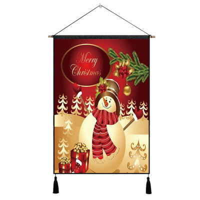 

Tailored Unframed Merry Christmas Oil Painting Print Picture Home Wall Room Wall Hanging