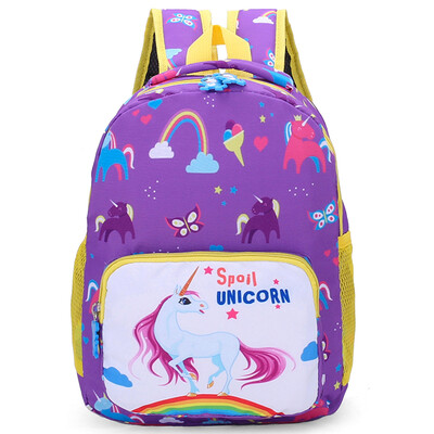 

Pony Polly Rainbow Unicorn Pack Childrens Bag Girls Shoulder Pack Cute Pupils Kindergarten Fashion Trend