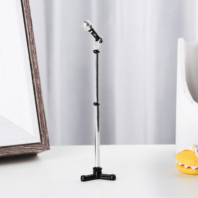 

Siaonvr Miniature Life Play Scene Model Doll House Accessories Mini Microphone