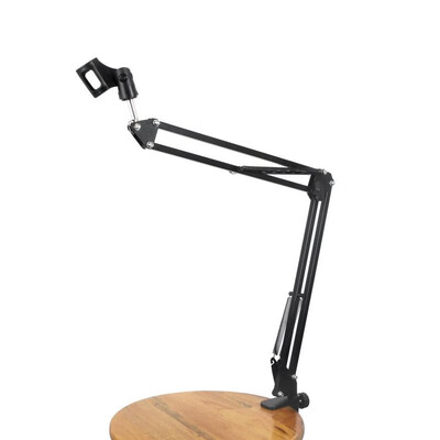 

Professional Adjustable Metal Suspension Scissor Arm Stand Holder for Handheld Microphone Mic