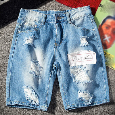 

Gobestart Mens Casual Shorts Jeans Sports Pocket Slim Fit Pants Straight Trousers