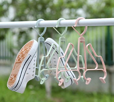 

Multi-Functional Windproof Dry Shoe Rack 360 Degree Rotating Storage Rack Drying Rack Hook Shoe Rack - Suitable for Outdoor Drying