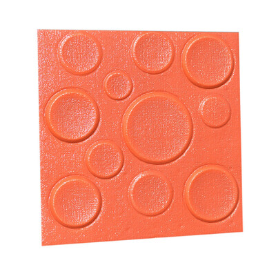 

Gobestart 2Pcs PE Foam 3D Self-adhesive Wall Stickers Decor Tile Waterproof Wall Stickers