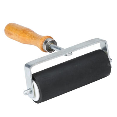 

Wood Handle Rubber Roller Brush DIY Diamond Painting Brushing Craft Tools