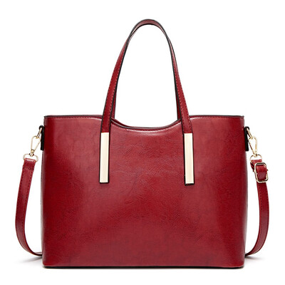 

Tailored Women Ladies Girls Solid Large Capacity Tote Handbag Shoulder Crossbody Bag